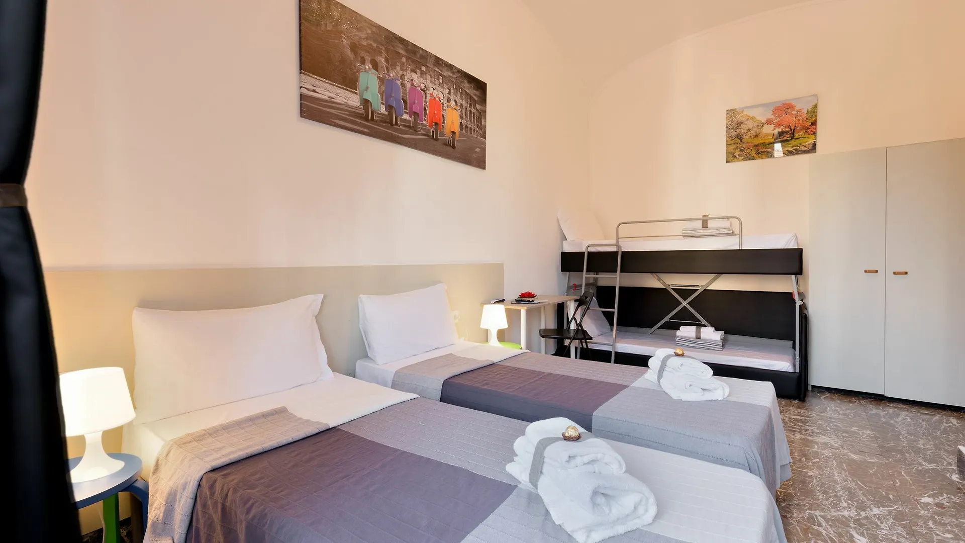 Alojamento de Acomodação e Pequeno-almoço Beb Domus Arbenzio San Giovanni Suite Roma